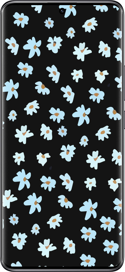 Силіконовий чехол Квітковий для Xiaomi Poco X7 - 4900u-4011 изображение 