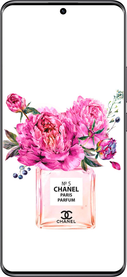 Силиконовый чехол Chanel для Xiaomi Redmi Note 14 Pro 5G - 4906u-3928 изображение 