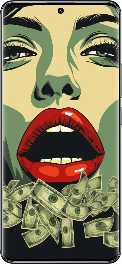 Силиконовый чехол Big money 2 для Xiaomi Redmi Note 14 Pro 5G - 5668u-3928 изображение 