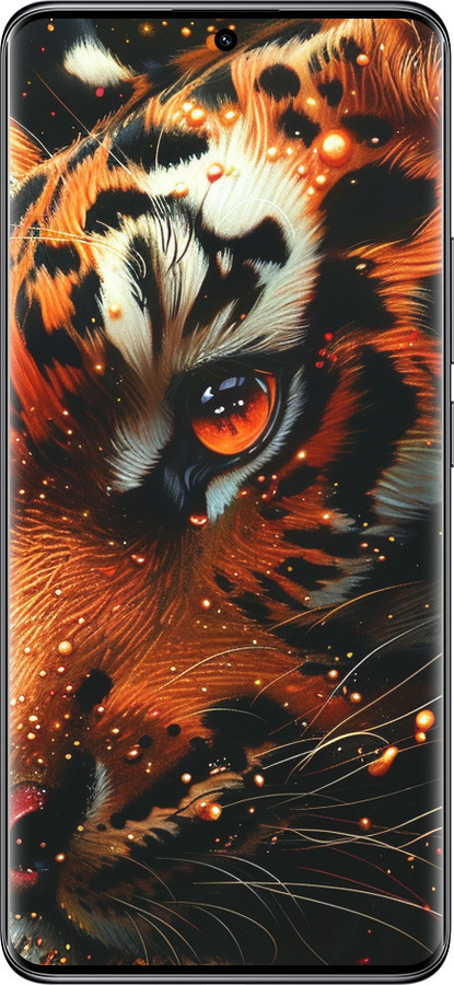 Силиконовый чехол Tiger для Xiaomi Poco X7 - 6053u-4011 изображение 