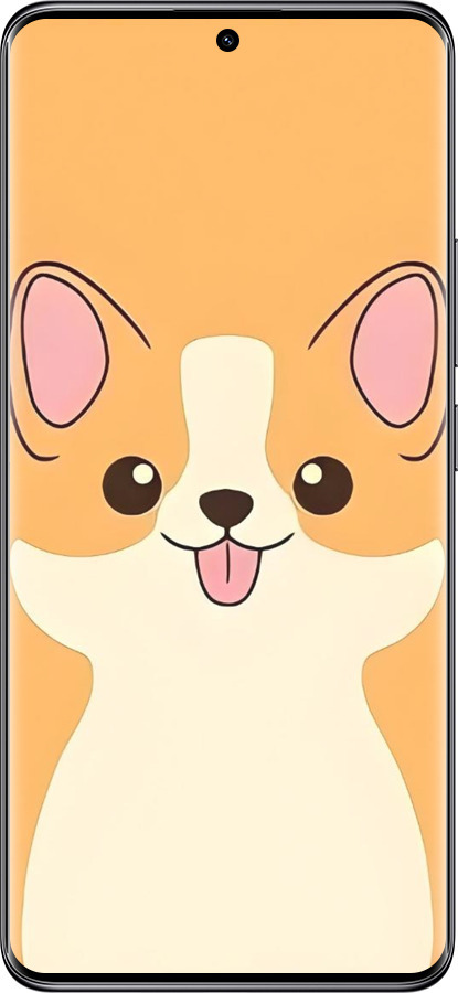 Силиконовый чехол Милый пес для Xiaomi Poco X7 - 6296u-4011 изображение 