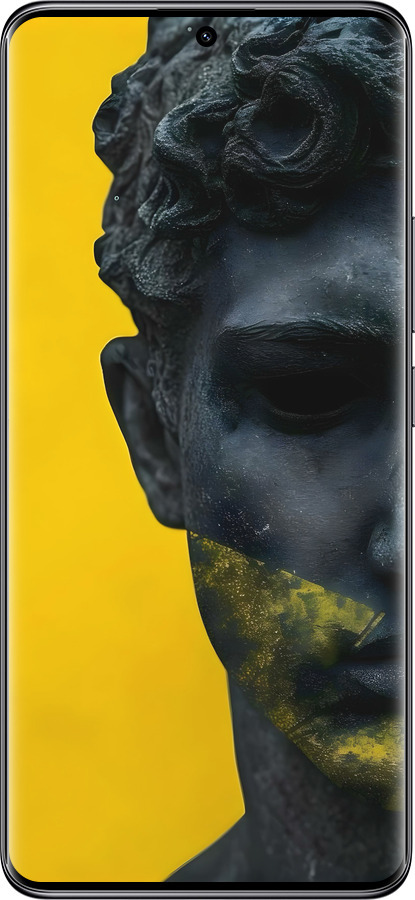 Силиконовый чехол Статуя арт для Xiaomi Poco X7 - 6330u-4011 изображение 
