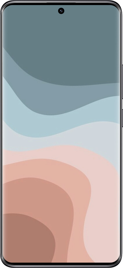 Силиконовый чехол С синими и розовыми волнами в стиле ретро для Xiaomi Poco X7 - 6532u-4011 изображение 