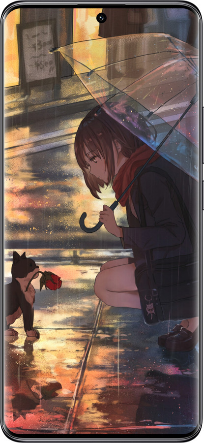 Силиконовый чехол Anime для Xiaomi Poco X7 - 6609u-4011 изображение 