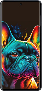 Силиконовый чехол Яркий бульдог для Xiaomi Redmi Note 15 4G - 5547u-4215 изображение 