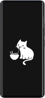 Силіконовий чехол Милий кіт на чорному фоні для Xiaomi Redmi Note 15 4G - 6528u-4215 изображение 