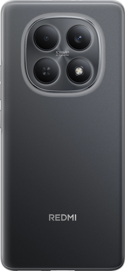 Силиконовый чехол Прозрачный для Xiaomi Redmi Note 15 4G - 5636u-4215 изображение 