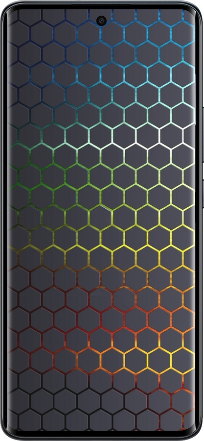 Силиконовый чехол Переливающиеся соты для Xiaomi Redmi Note 15 4G - 498u-4215 изображение 