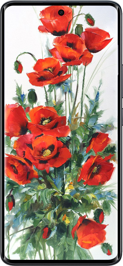 Силиконовый чехол Маки для Xiaomi Redmi Note 15 4G - 523u-4215 изображение 