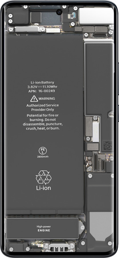 Силіконовий чехол Деталі смартфона для Xiaomi Redmi Note 15 4G - 5487u-4215 изображение 