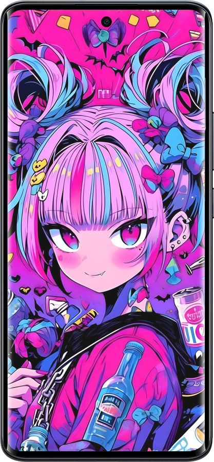 Силіконовий чехол Аніме мілаха для Xiaomi Redmi Note 15 4G - 6314u-4215 изображение 