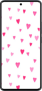 Силіконовий чехол Сердечка 2 для Xiaomi Redmi Note 15 5G - 4763u-4155 изображение 
