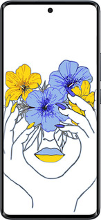 Силиконовый чехол Девушка v4 для Xiaomi Redmi Note 15 5G - 5276u-4155 изображение 