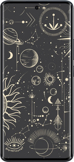 Силиконовый чехол Фаза луны для Xiaomi Redmi Note 15 5G - 5605u-4155 изображение 