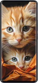 Силіконовий чехол Котики 2 для Xiaomi Redmi Note 15 5G - 5664u-4155 изображение 