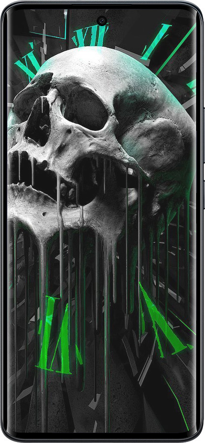 Силиконовый чехол Череп-часы для Xiaomi Redmi Note 15 5G - 4100u-4155 изображение 
