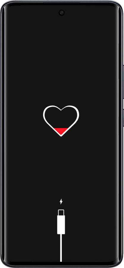 Силиконовый чехол Подзарядка сердца для Xiaomi Redmi Note 15 5G - 4274u-4155 изображение 