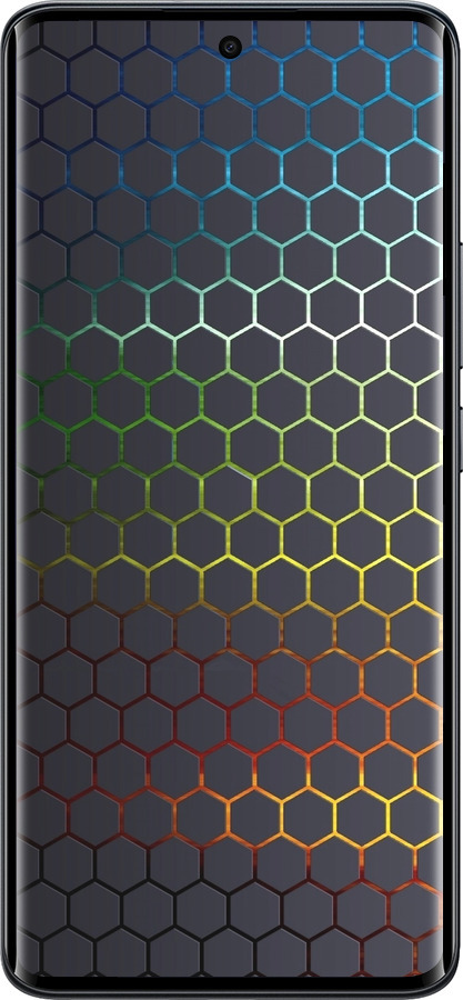 Силиконовый чехол Переливающиеся соты для Xiaomi Redmi Note 15 5G - 498u-4155 изображение 