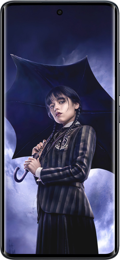 Силиконовый чехол Wednesday v2 для Xiaomi Redmi Note 15 5G - 5516u-4155 изображение 