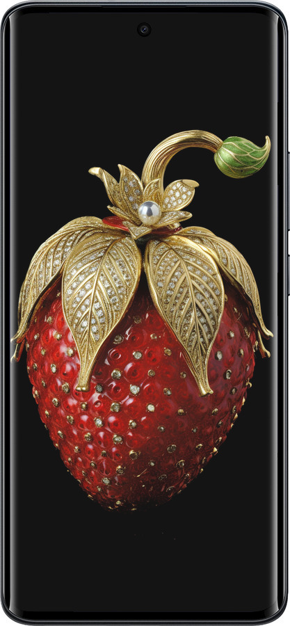 Силіконовий чехол Полуниця v3 для Xiaomi Redmi Note 15 5G - 5638u-4155 изображение 