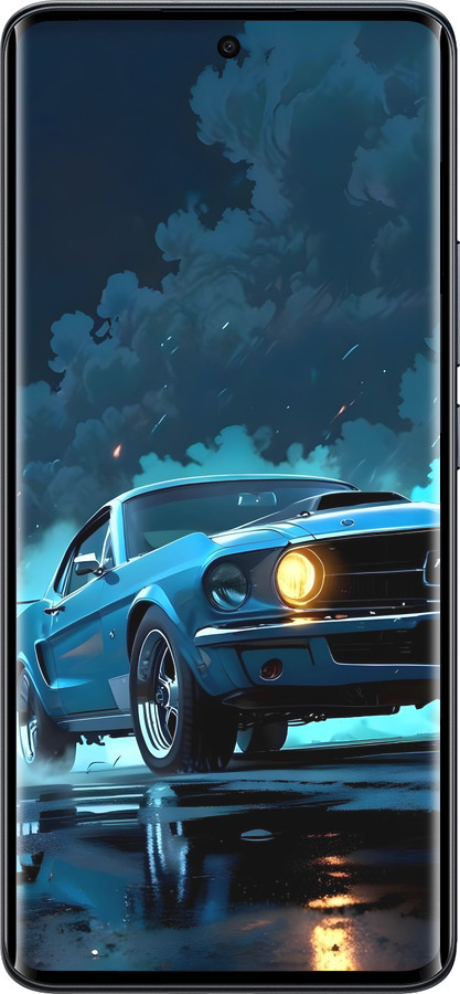 Силіконовий чехол Форд мустанг для Xiaomi Redmi Note 15 5G - 6374u-4155 изображение 