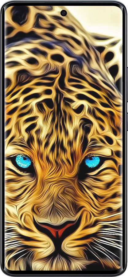 Силиконовый чехол Леопард для Xiaomi Redmi Note 15 5G - 6611u-4155 изображение 