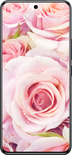 Силиконовый чехол Розы для Xiaomi Redmi Note 15 Pro 4G - 525u-4211 изображение 