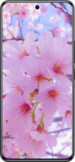 Силиконовый чехол Сакура для Xiaomi Redmi Note 15 Pro 4G - 6029u-4211 изображение 