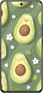 Силиконовый чехол Авокадо для Xiaomi Redmi Note 15 Pro 4G - 6380u-4211 изображение 