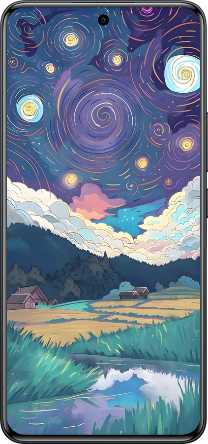Силіконовий чехол Креативний арт для Xiaomi Redmi Note 15 Pro 4G - 6322u-4211 изображение 