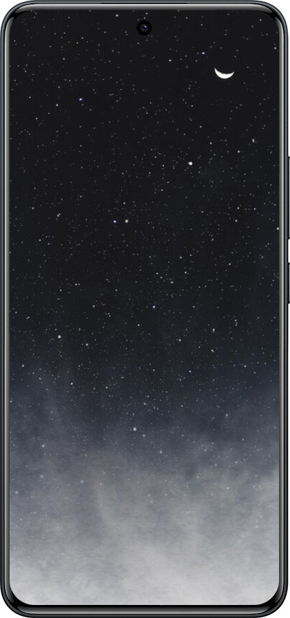 Силиконовый чехол Сині хмари, Синій місяць для Xiaomi Redmi Note 15 Pro 4G - 6396u-4211 изображение 