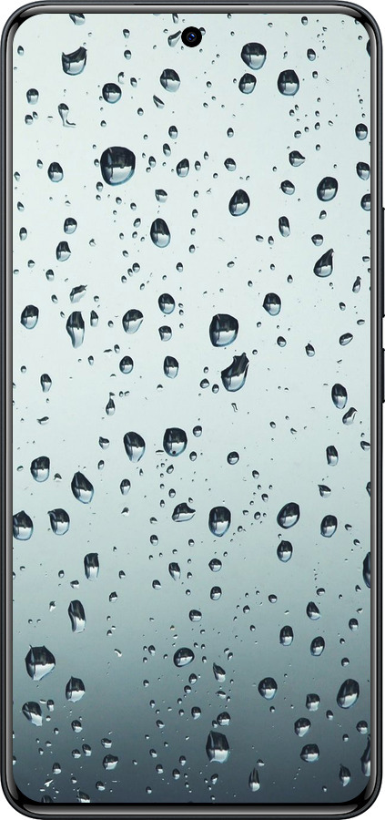 Силиконовый чехол Стекло в каплях для Xiaomi Redmi Note 15 Pro 4G - 848u-4211 изображение 