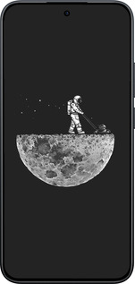 Силіконовий чехол Moon in dark для Xiaomi Redmi Note 15 Pro 5G - 4176u-4154 изображение 