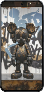 Силиконовый чехол Bronze kaws v2 для Xiaomi Redmi Note 15 Pro 5G - 6098u-4154 изображение 