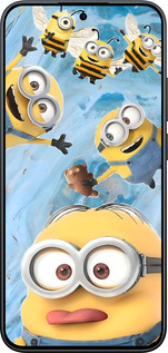 Силіконовий чехол Миньоны для Xiaomi Redmi Note 15 Pro 5G - 6386u-4154 изображение 