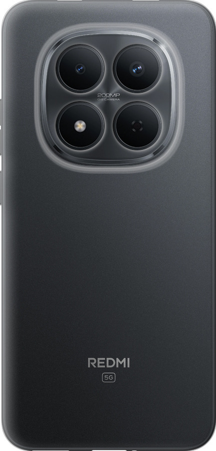 Силиконовый чехол Прозрачный для Xiaomi Redmi Note 15 Pro 5G - 5636u-4154 изображение 