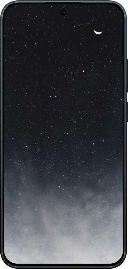 Силіконовий чехол Голубые облака, Голубая луна для Xiaomi Redmi Note 15 Pro 5G - 6396u-4154 изображение 