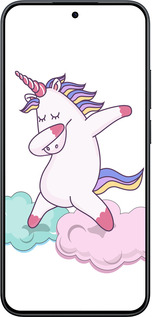 Силиконовый чехол Единорог для Xiaomi POCO M8 PRO - 4702u-6651 изображение 