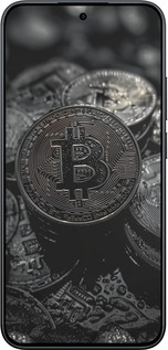 Силиконовый чехол Black Bitcoin для Xiaomi POCO M8 PRO - 6090u-6651 изображение 