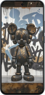 Силиконовый чехол Bronze kaws v2 для Xiaomi POCO M8 PRO - 6098u-6651 изображение 