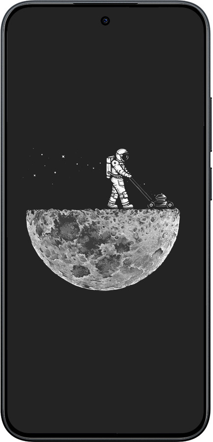 Силиконовый чехол Moon in dark для Xiaomi POCO M8 PRO - 4176u-6651 изображение 