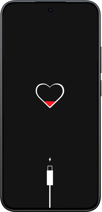 Силиконовый чехол Подзарядка сердца для Xiaomi POCO M8 PRO - 4274u-6651 изображение 