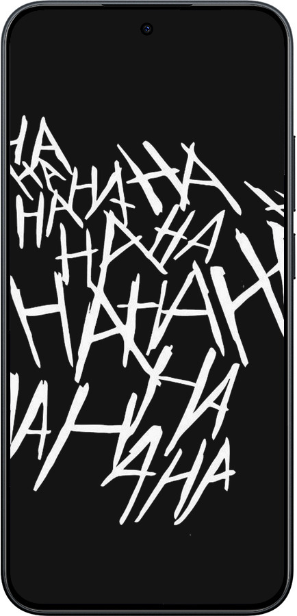 Силиконовый чехол joker hahaha для Xiaomi POCO M8 PRO - 4509u-6651 изображение 