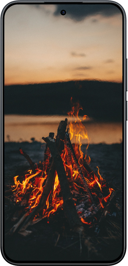 Силиконовый чехол Огонь для Xiaomi POCO M8 PRO - 6021u-6651 изображение 