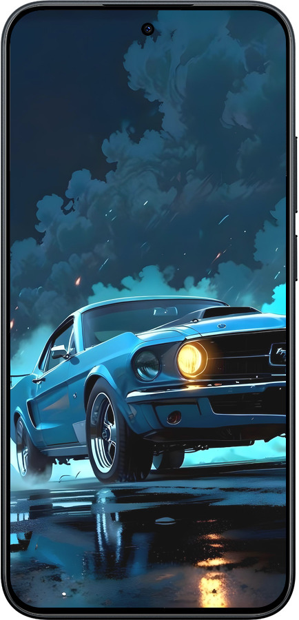 Силіконовий чехол Форд мустанг для Xiaomi POCO M8 PRO - 6374u-6651 изображение 