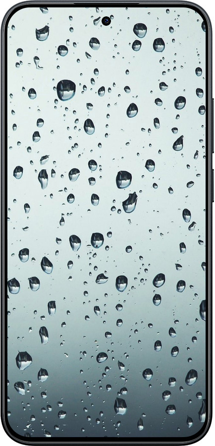 Силиконовый чехол Стекло в каплях для Xiaomi POCO M8 PRO - 848u-6651 изображение 