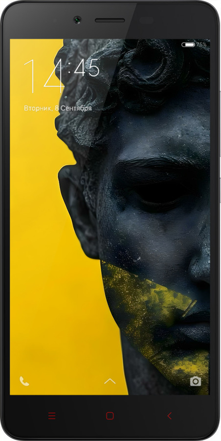 2D пластиковий чехол Статуя арт для Xiaomi Redmi Note 2 - 6330t-96 изображение 