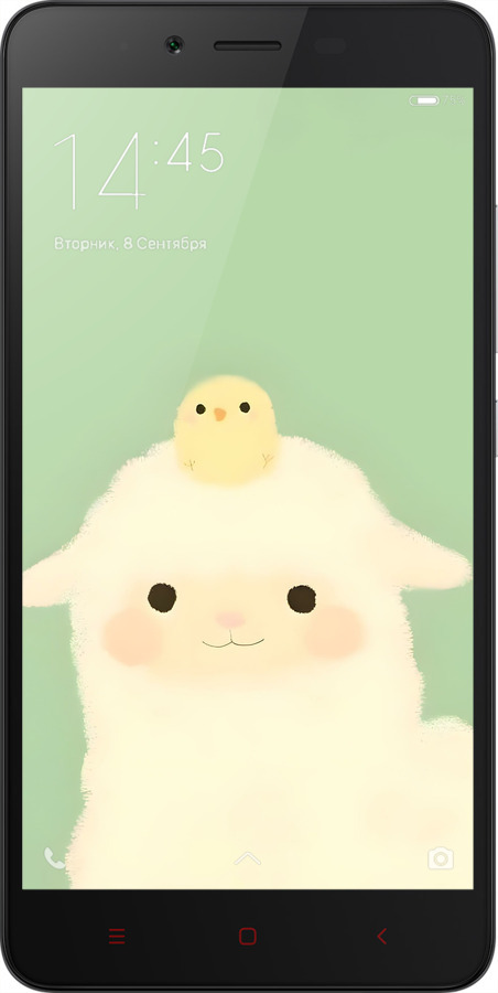 2D пластиковий чехол Барашек и ципленок для Xiaomi Redmi Note 2 - 6369t-96 изображение 