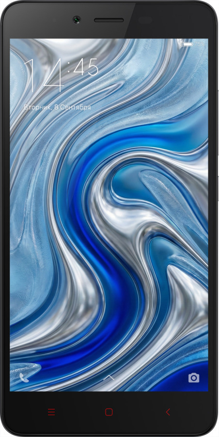 2D пластиковий чехол Liquid Chrome для Xiaomi Redmi Note 2 - 6781t-96 изображение 