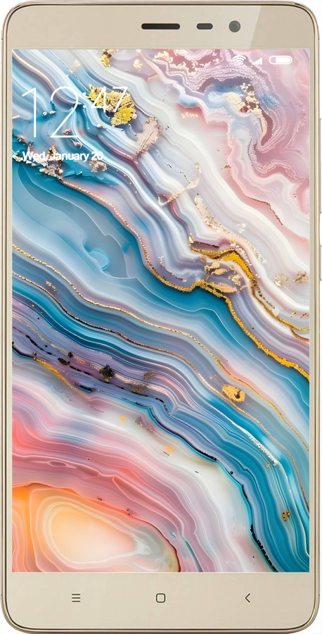 2D пластиковий чехол Мрамор красивый для Xiaomi Redmi Note 3 pro - 6376t-335 изображение 